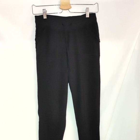 Athleta Knit Joggers Charcoal Gray Black XXS Similar to Restore‎ Style - Picture 4 of 12